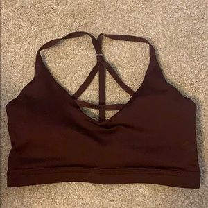 Nike Maroon Sports Bra